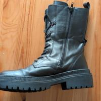 stivaletti originali Sisley vera pelle