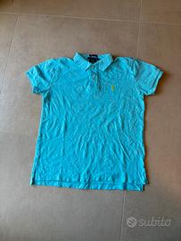 Polo Ralph Lauren Turchese Vintage Logo Ricamato S