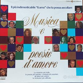 LP Musica e poesie d’amore – Cofanetto