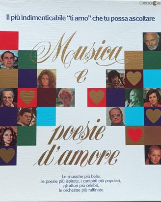 LP Musica e poesie d’amore – Cofanetto