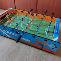 calcio balilla in legno da tavolo marca Garlando