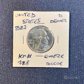 Collectible Coin ¼ Dollar "Washington Quarter"  🇺🇸