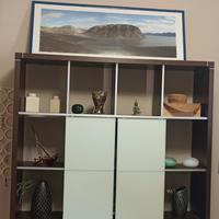 Mobile a scomparti vetrina