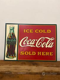 Quadro metallo CocaCola