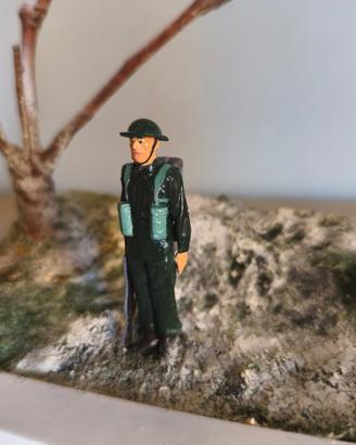 Diorama Storico 2ª Guerra Mondiale Soldato Inglese