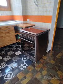 Cucina Smeg a gas con forno statico/ventilato