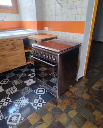 Cucina Smeg a gas con forno statico/ventilato