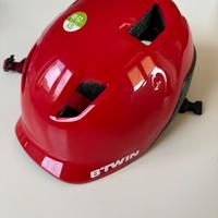 Casco bici bambino rosso btwin XS