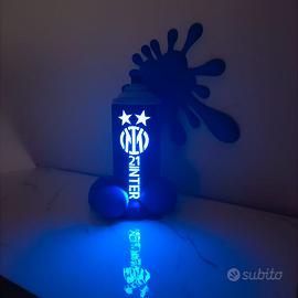Lampada Inter 21 Scudetto - Bomboletta Spray 3D