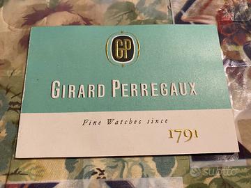 Libretto garanzia  GIRARD PERREGAUX  1959