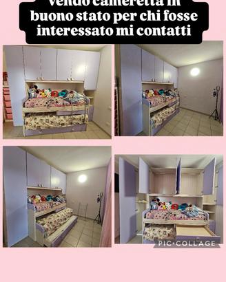 cameretta con 3 letti 