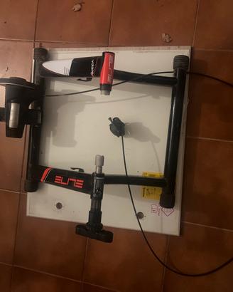 Cavalletto bici rullo mod:  Elite Hydro Mag Crono