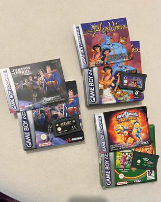 3 giochi Game Boy Advance
