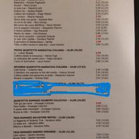 ELENCO (CON VALORI) DEI 56 ROMANZI ITALIANI