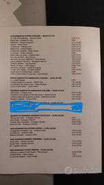 ELENCO (CON VALORI) DEI 56 ROMANZI ITALIANI