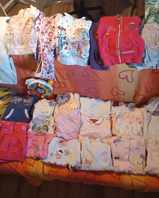abiti e accessori bimba 6/12/18 mesi invernali
