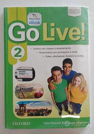 Libro di inglese per scuole medie Go Live! 2 
