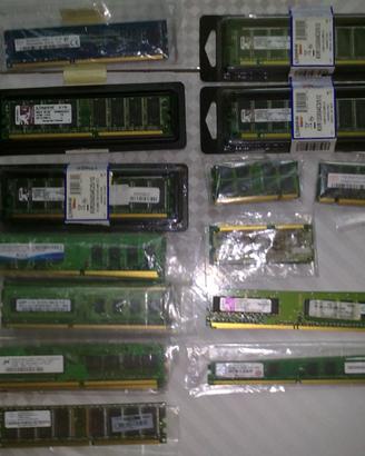Memorie ram per computer fissi e portatili