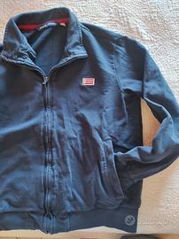 Felpa con zip bimbo 10 anni Original Marines