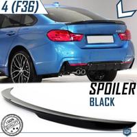 SPOILER Posteriore BMW Serie 4 F36 Alettone NERO