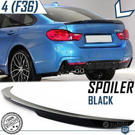 SPOILER Posteriore BMW Serie 4 F36 Alettone NERO