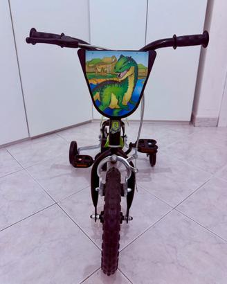 Bicicletta bambino 12” (3-5 anni) con rotelle