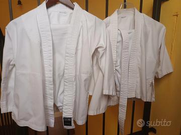kimono arti marziali 8 anni