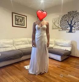 Abito da sposa pura seta