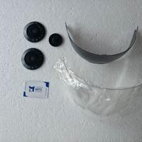 Kit visiera completo per CABERG RIVIERA