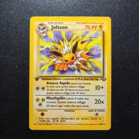 Jolteon Prima Edizione - Carte Pokemon Set Jungle