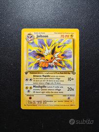 Jolteon Prima Edizione - Carte Pokemon Set Jungle