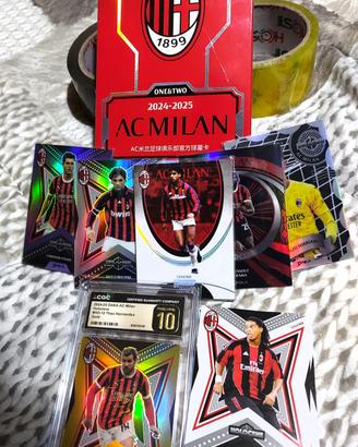 Box daka ac milan 24/25 cgc theo hernandez e cards
