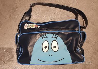 Borsa Tracolla Foppapedretti Barbapapà Blu
