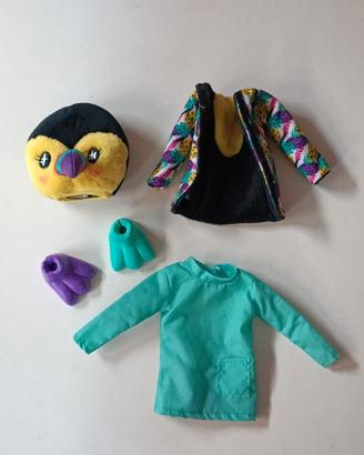 Set vestiti originali Barbie, serie "Tucano" 