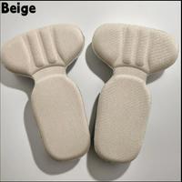 Set di 2 solette per talloni cuscinetti beige idea