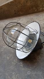 Lampada vintage industriale da sospensione