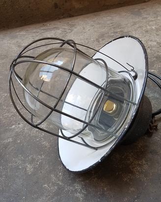 Lampada vintage industriale da sospensione