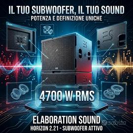 subwoofer elaboration sound 