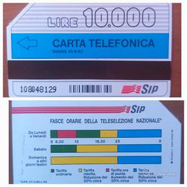 scheda telefonica 