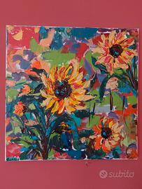 Girasoli, 40 cm x 40 cm