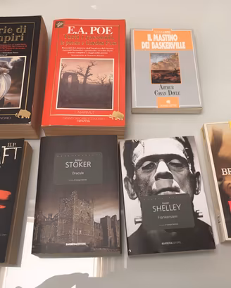 Libri romanzi del terrore, horror