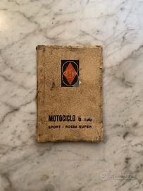 Libretto uso e manutenzione Gilera G 150