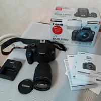 Canon 1300D, WIFI, 18MPX + LENTE 18-55