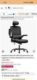 sedia ergonomico nuovo 