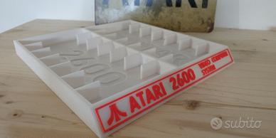 Porta giochi cartucce Atari 2600