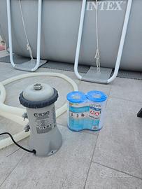 Pompa filtro Intex C530+Tubi+2 Filtri Tipo A NUOVI