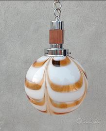 Lampadario in vetro di Murano 