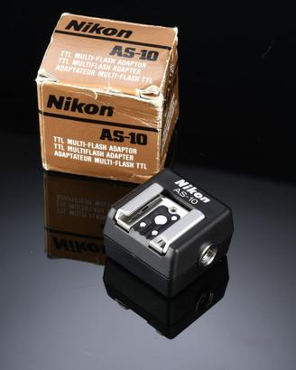 Nikon As-10 slitta flash adattatore multiplo TTL
