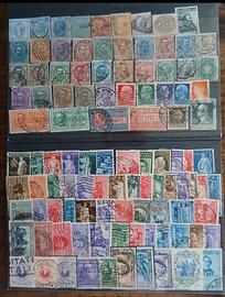 Regno 1863/42- grande lotto francobolli usati