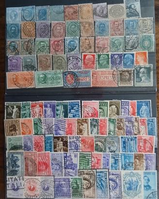 Regno 1863/42- grande lotto francobolli usati